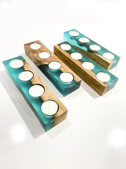 Epoksi Tealight Mumluk