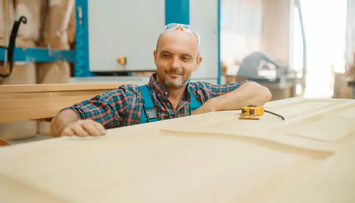 Dolap montaj ve tamirat islemi yapan marangoz ustasi