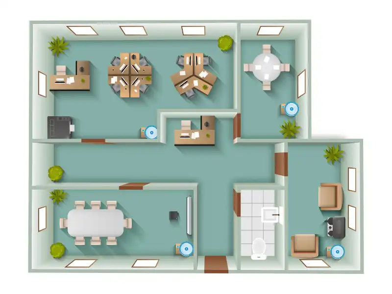 3D iç mekân görselleştirme render hizmeti