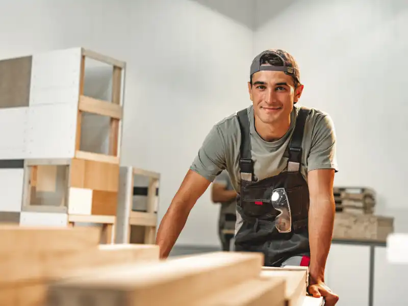 Marangoz ustası profesyonel özel dolap ve ahşap dekorasyon